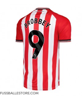 Günstige Sunderland Brian Brobbey #9 Heimtrikot 2025-26 Kurzarm
